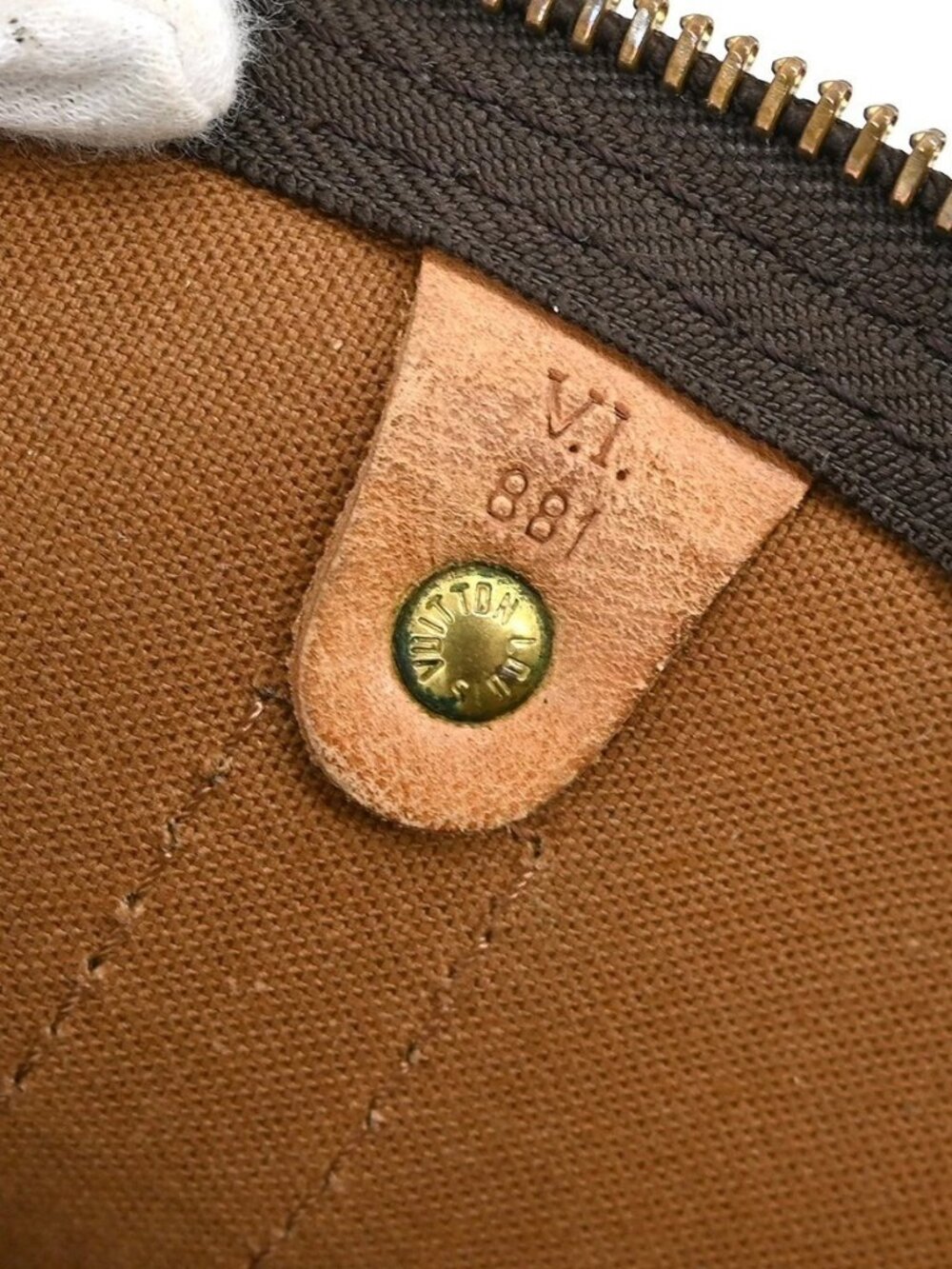 LOUIS VUITTON KEEPALL 50 TRAVEL HANDBAG MONOGRAM M41426 VI881 YQ06220 - Picture 10 of 11